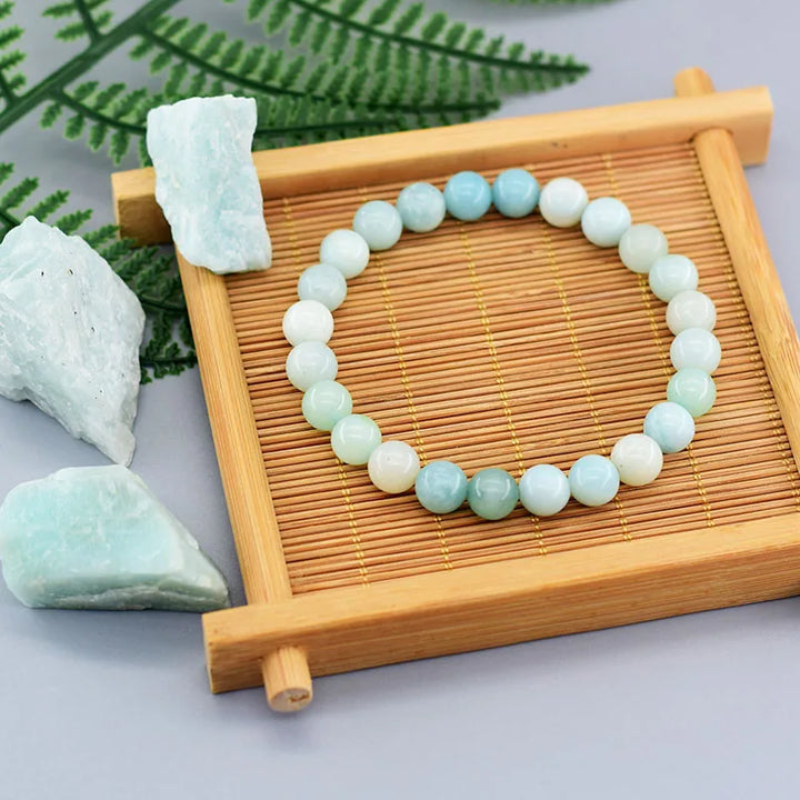 Bracelet en amazonite pour attirer la prospérité et l'abondance